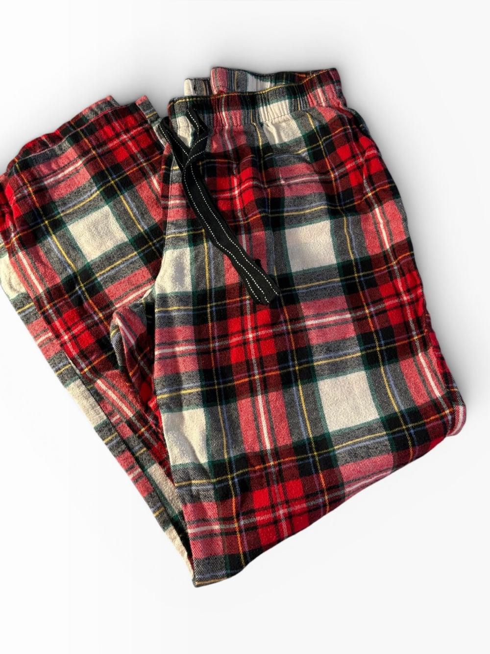 Old Navy Cotton Flannel Red Plaid Pajama Pants. Size M. GUC